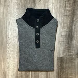 Fynch-Hatton Henley Pullover Sweater - Large